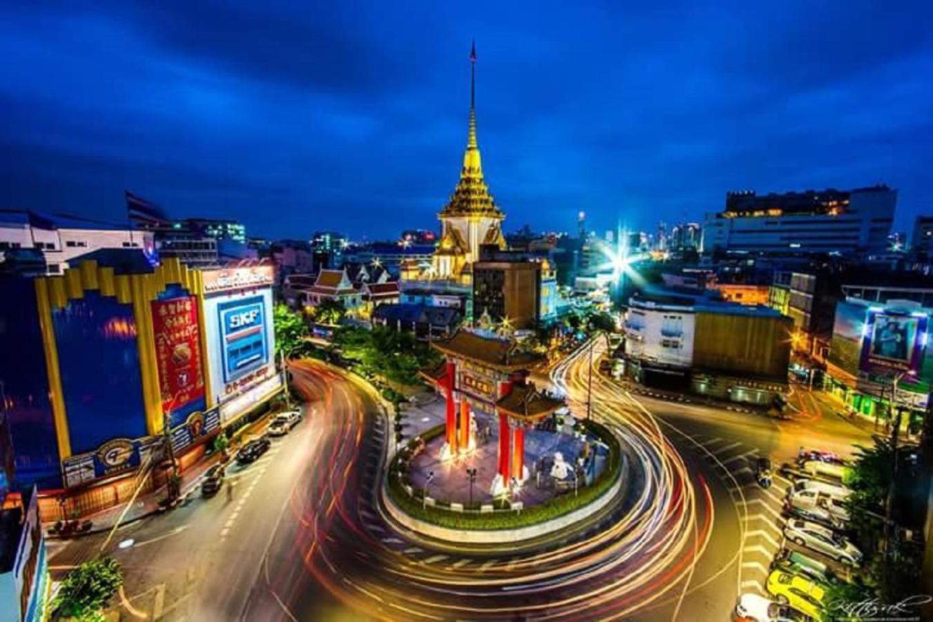 Go Inn Mrt Hua Lamphong Yaowarat Bangkok Luaran gambar