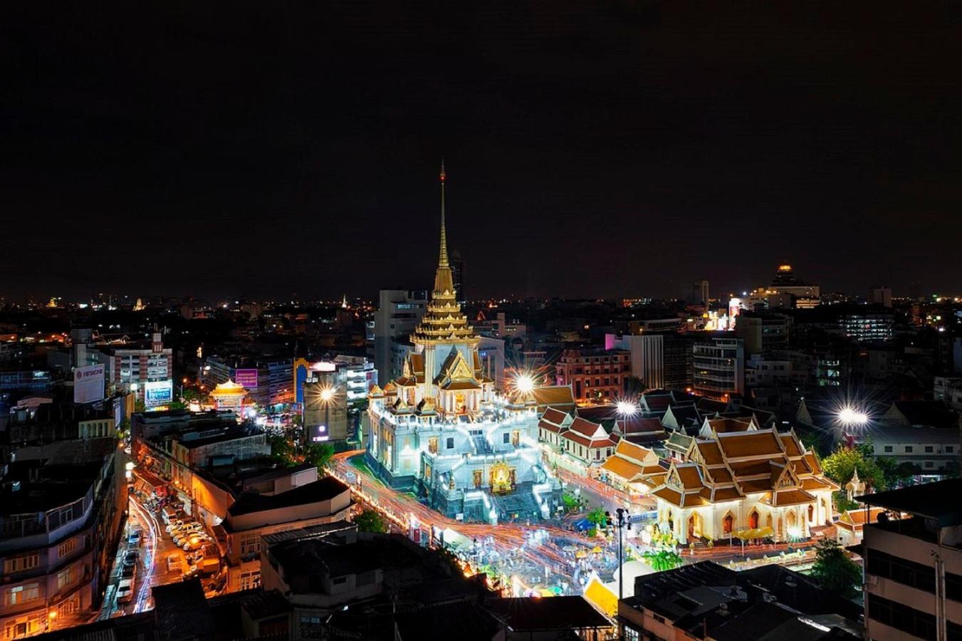 Go Inn Mrt Hua Lamphong Yaowarat Bangkok Luaran gambar
